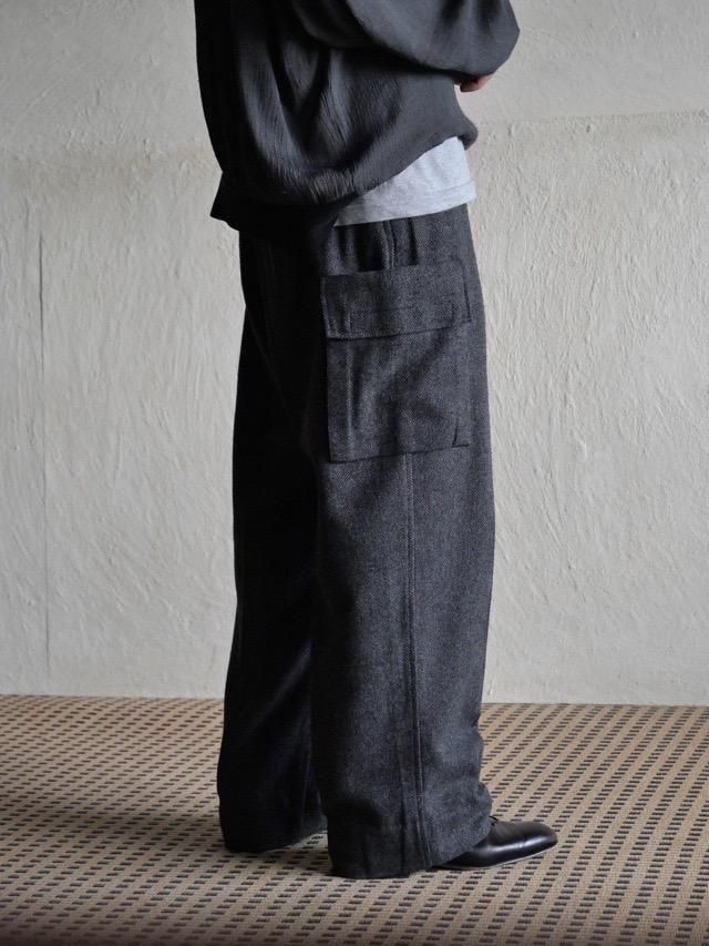 00's GAP Tweed Wide Cargo Slacks