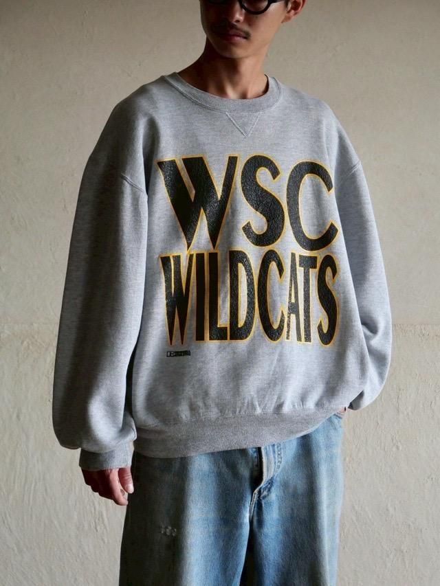 1990's USA Russell Sweat Sweater "WSC WILDCATS"