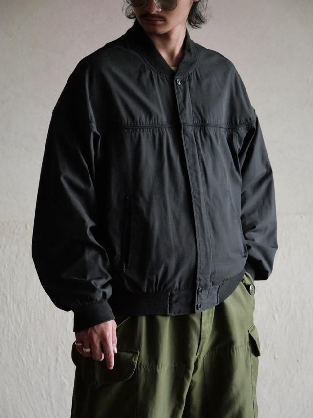 1990's Arnold Palmer Black Cup-in Shoulder Blouson