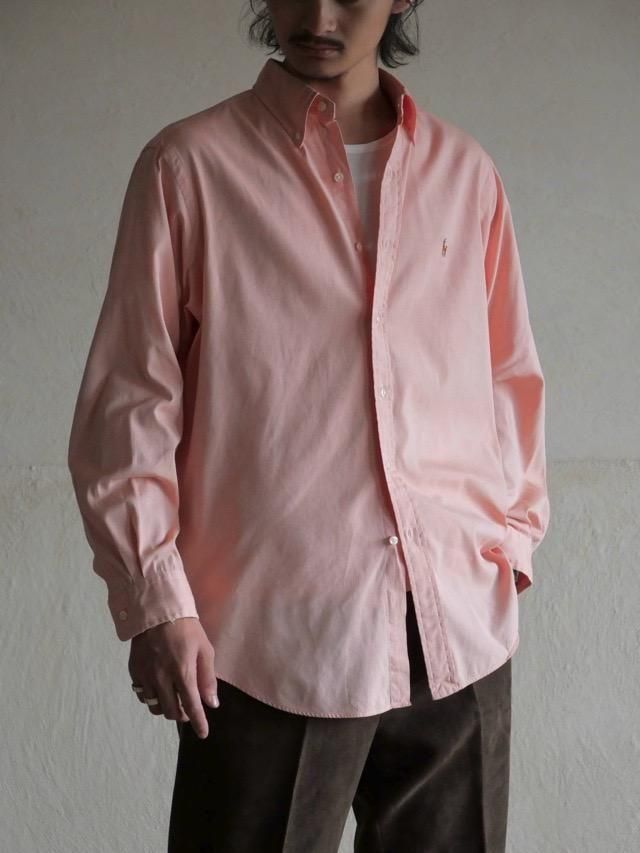 1990s Ralph Lauren B.D. Shirt, Salmon  Pink