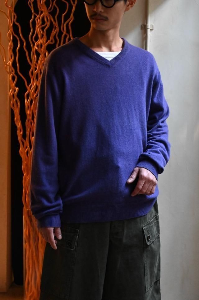HARRY ROSEN 100%Cashmere V-neck Knit Sweater