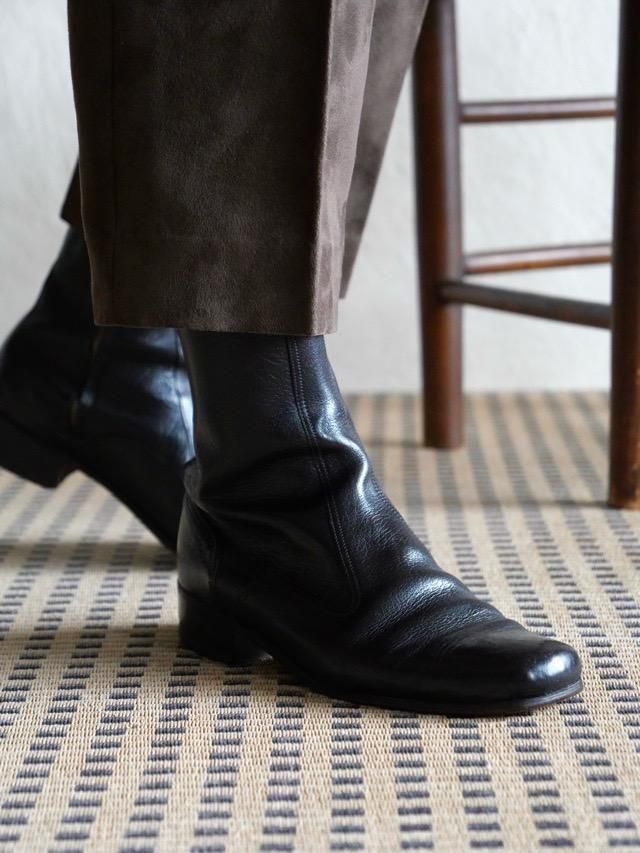 ~1980s FLORSHEIM Square Toe Zip-up Boots