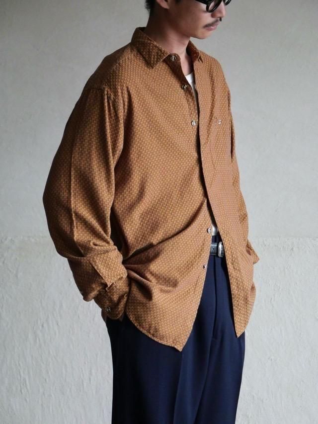 ~1990's Christian Dior Woven Pattern Shirt