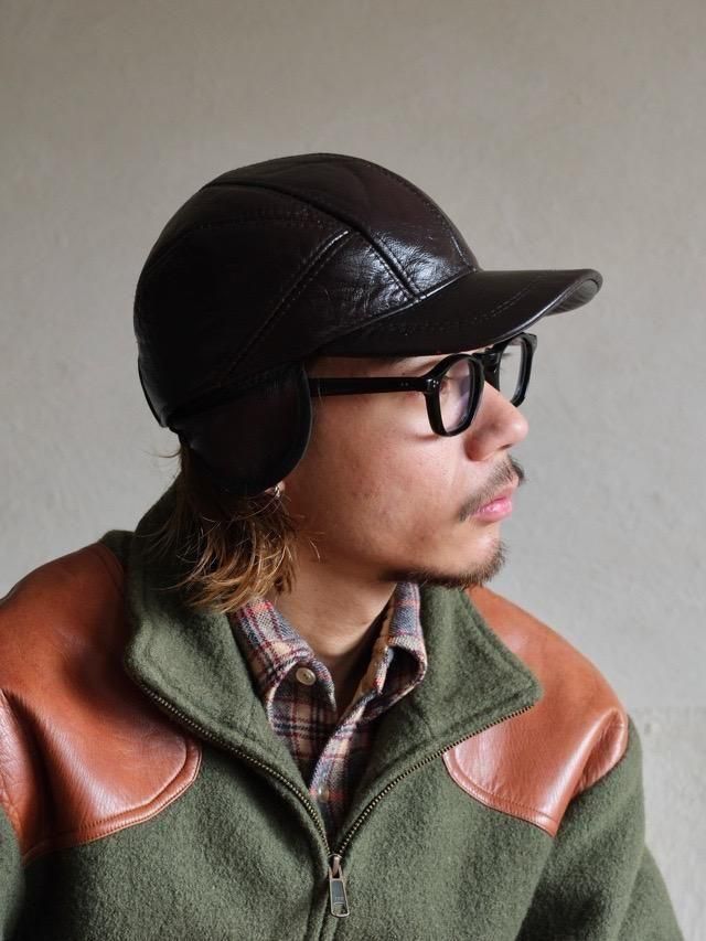 Leather 8panel Cap