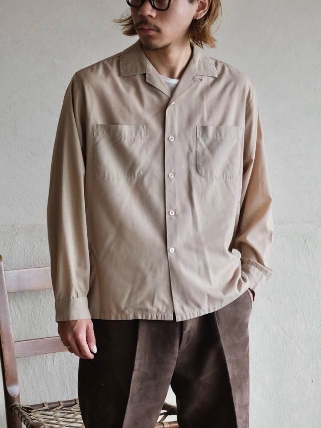 1960s Vintage McGREGOR 
Cotton  Polyester Open Color Shirt 
