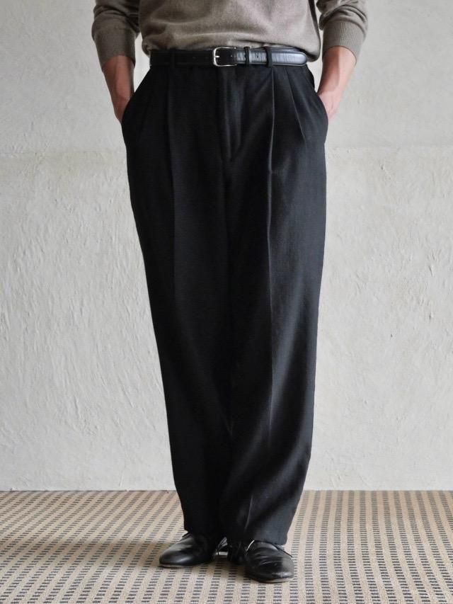 1990s Super 120s Worsted Wool Trousers