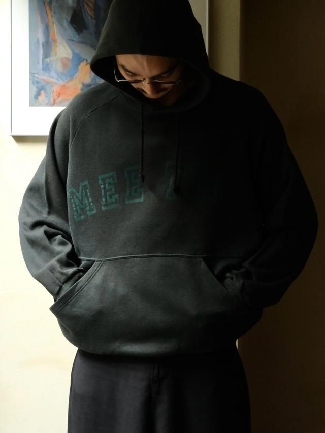 1980's Italian Vintage "MEETING" Sweat Hoodie