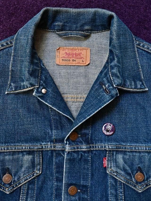 ~00's Euro Levi's 70500 Denim Tracker Jacket