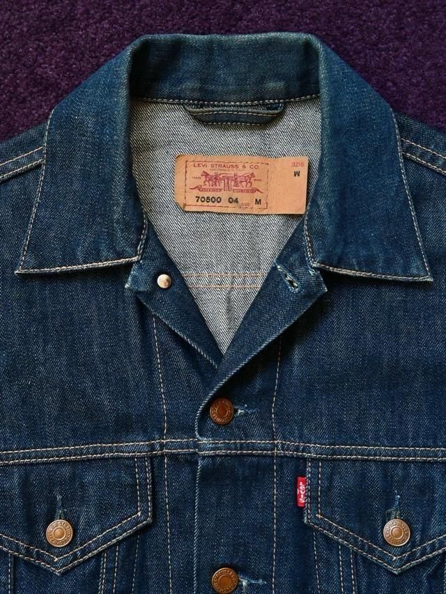 ~00's Euro Levi's 70500 Denim Tracker Jacket