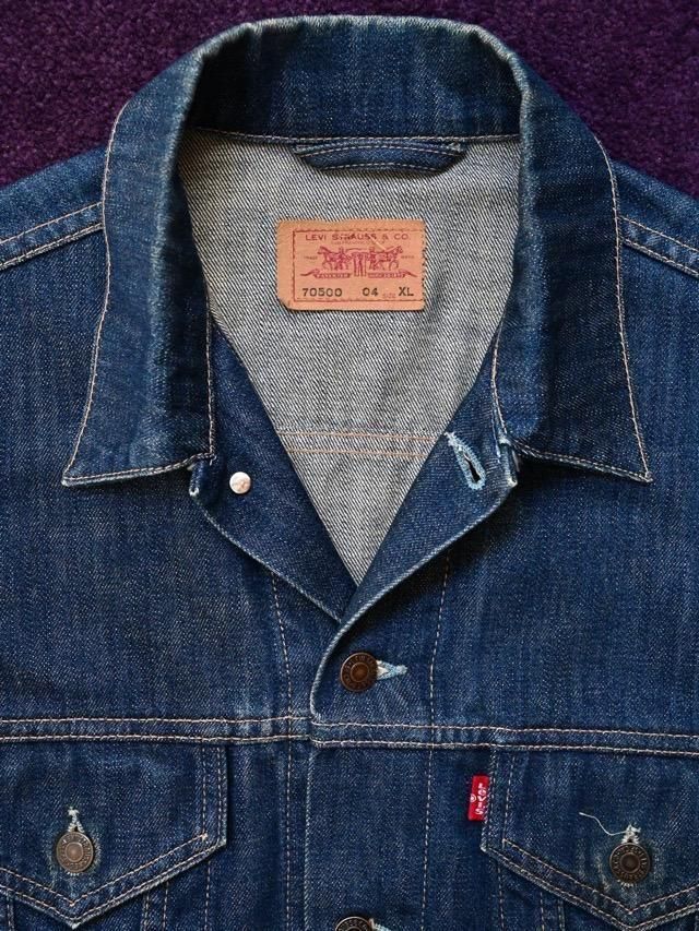 ~00's Euro Levi's 70500 Denim Tracker Jacket