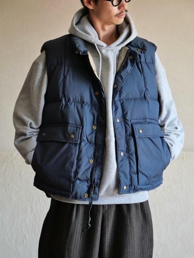 1990&#12316;80's EddieBauer Down VestNavy
