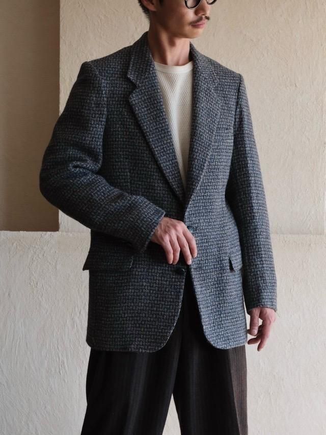 1980~90's Vintage Wm.H.LERSHAMAN  Harris Tweed Jacket