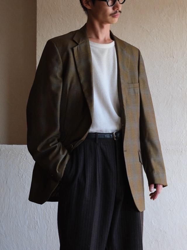 1960's Vntage TITCHE'S Ombre-check Jacket