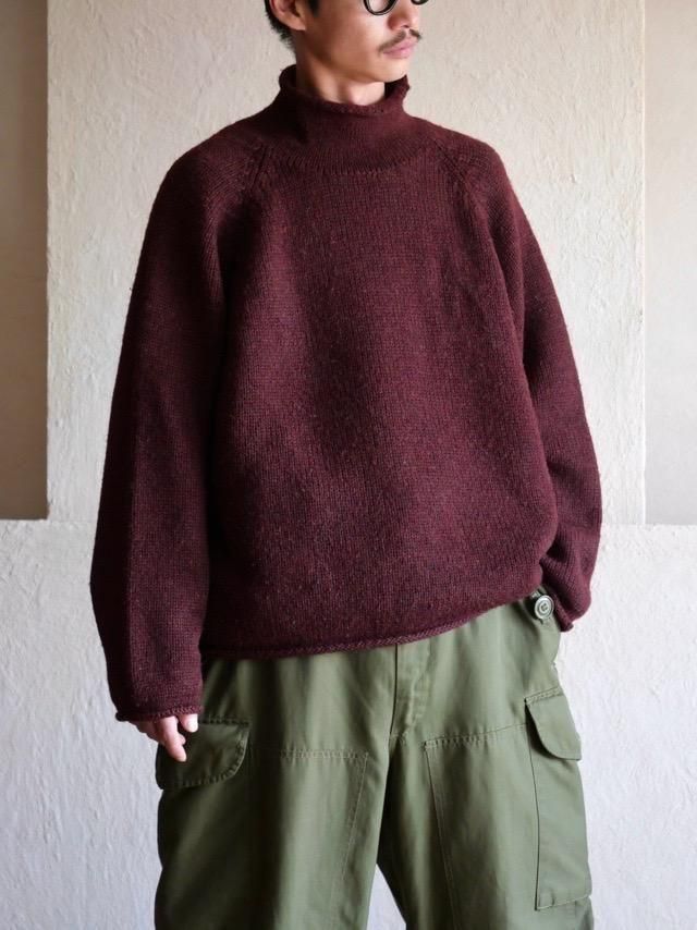 1990's J.CREW Wool Roll-neck Knit Sweater