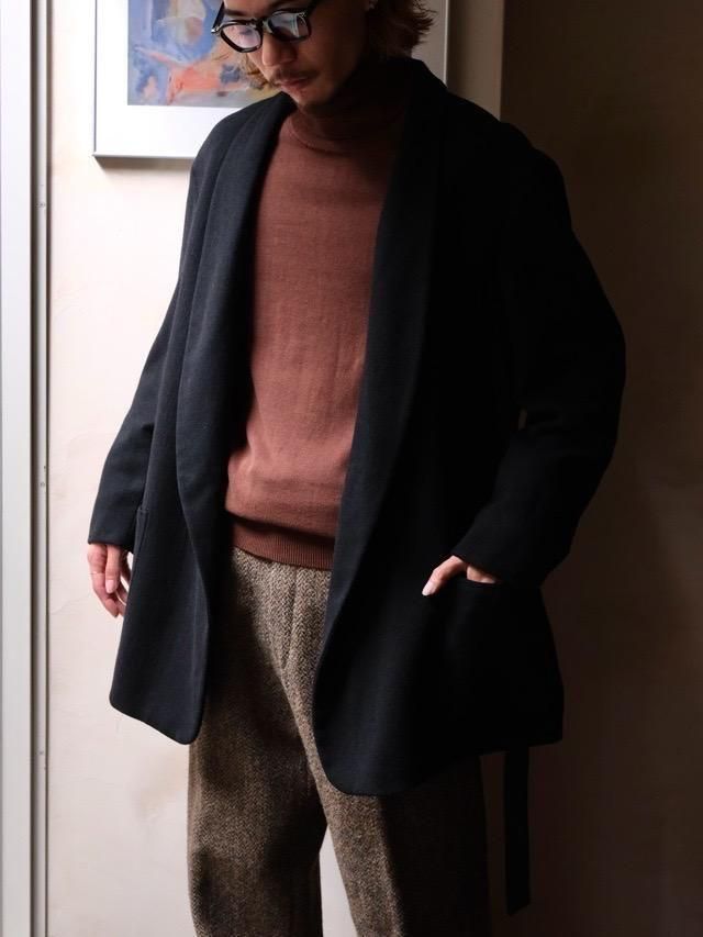 1980~90's Vintage BrooksBrothers 
100% Camel Tielocken Navy Blazer