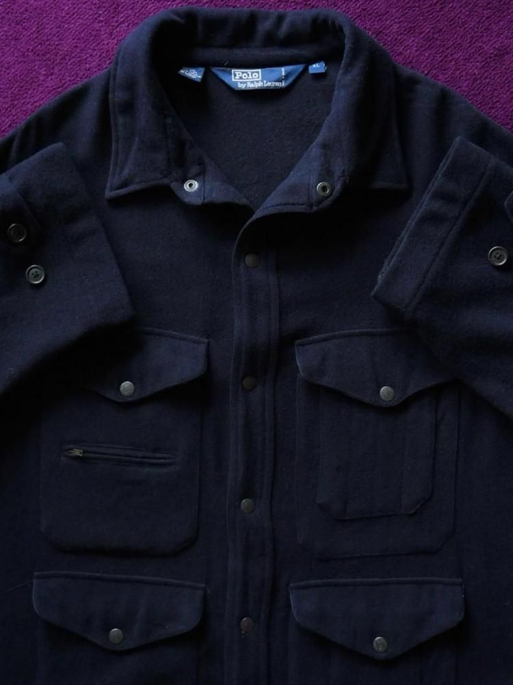 1990's Polo by Ralph Lauren “Soft” Mackinaw Cruiser Jacket