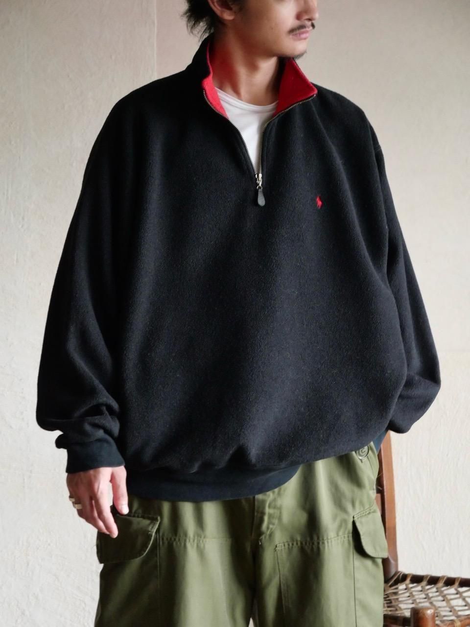 1990's RalphLauren Half-zip Fleece Pullover