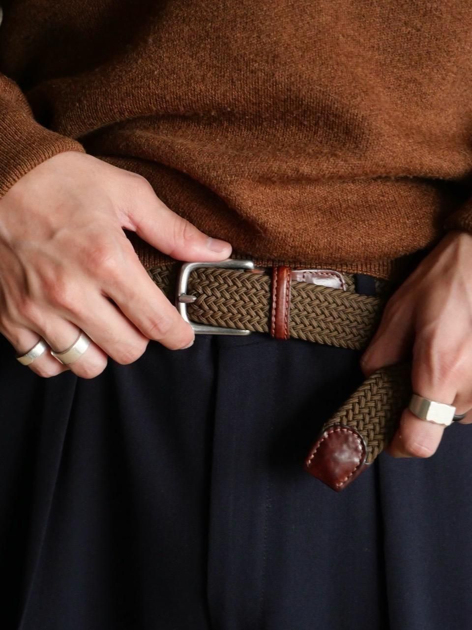 Eddie Bauer Braid Belt Made in England.