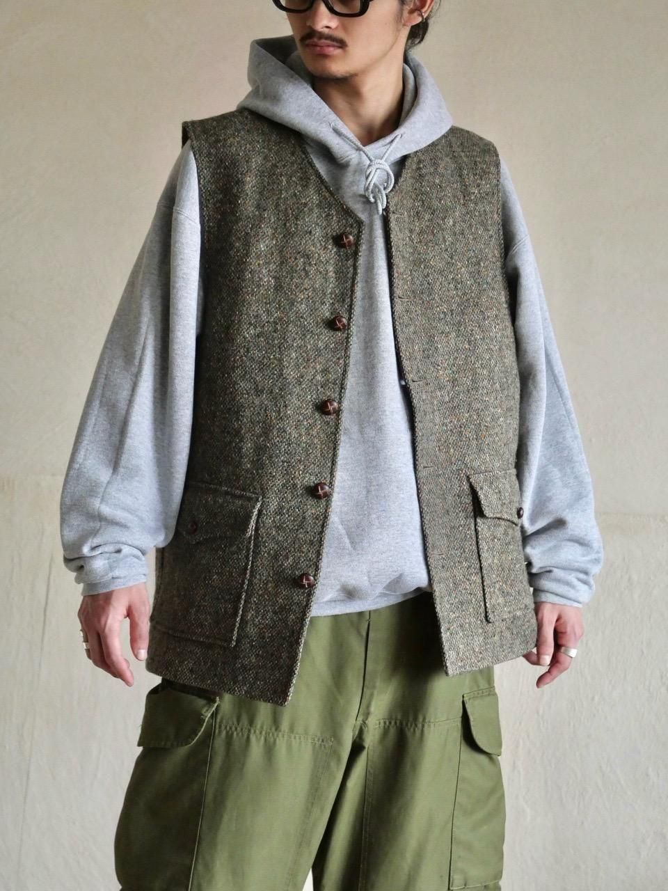 1980~90's "The J. Peterman Company"
OverFit Wool Tweed Vest