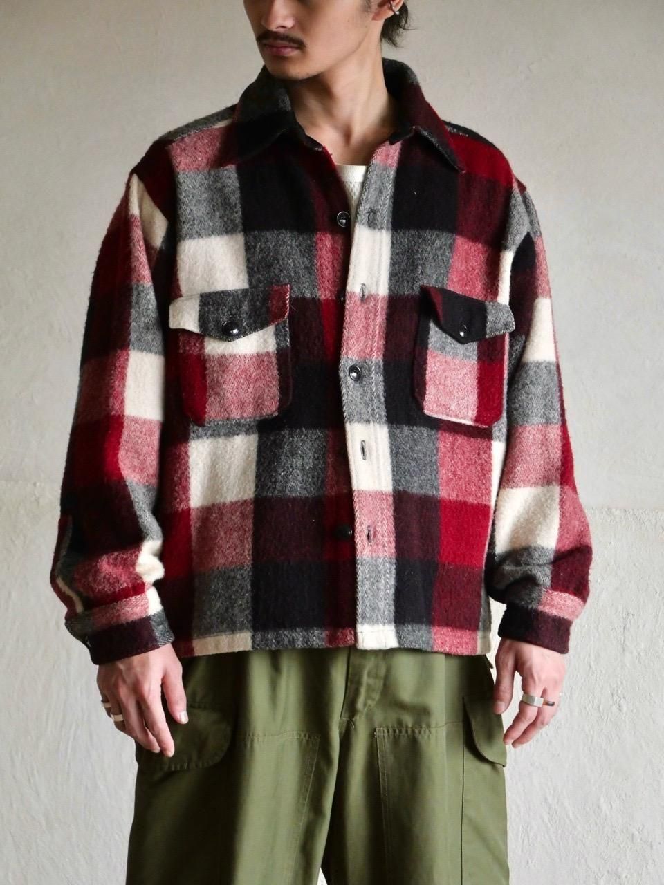 1970's Vintage Woolrich CPO Check Jacket