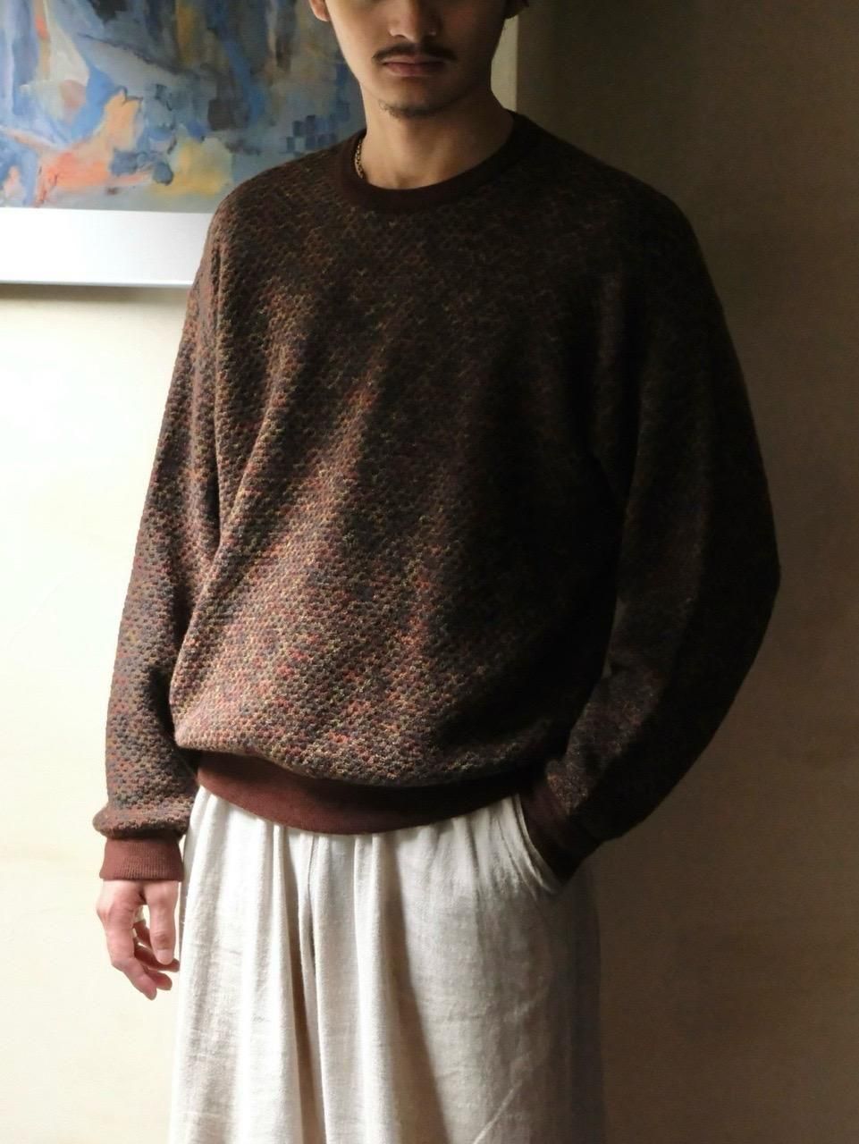 "GranSasso" Wool Knit Sweater, Made in Italy.