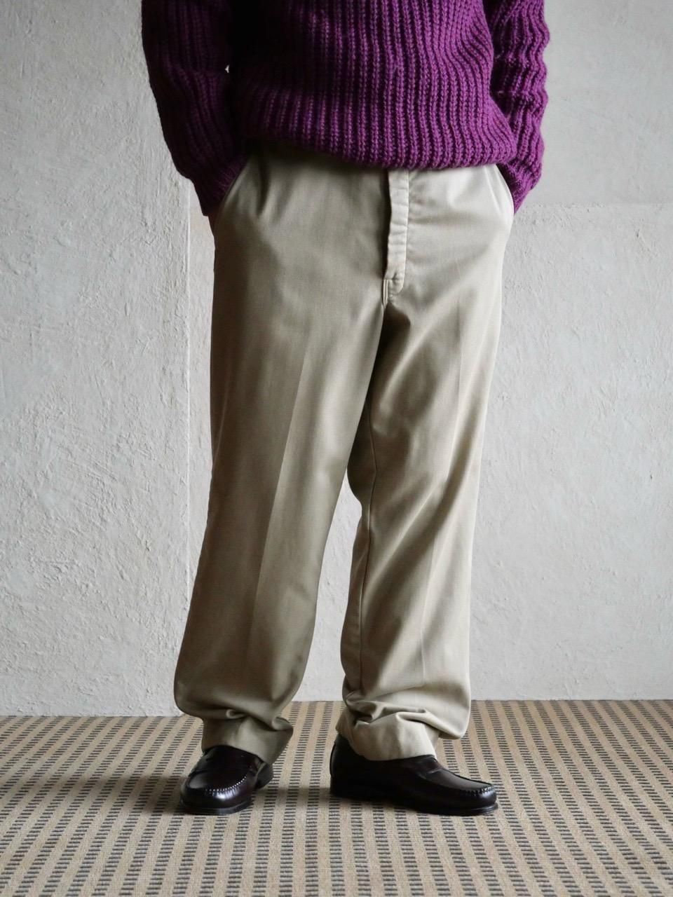 1950~60s L.L.Bean Flannel lining Chino Pants