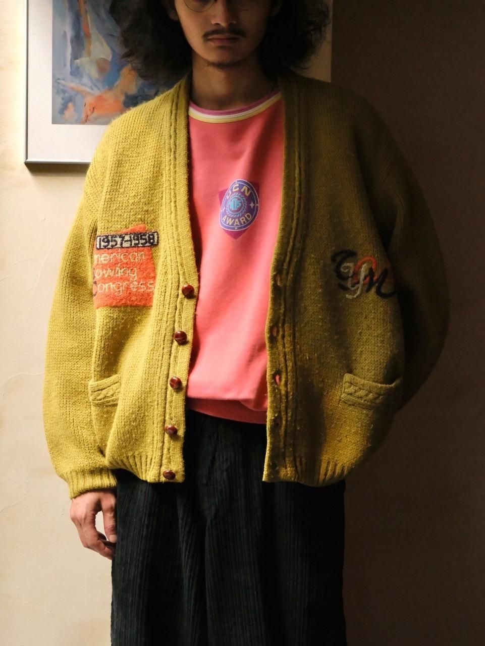 1980's Italian Vintage
Anonymous Vintage Bowling Knit Cardigan