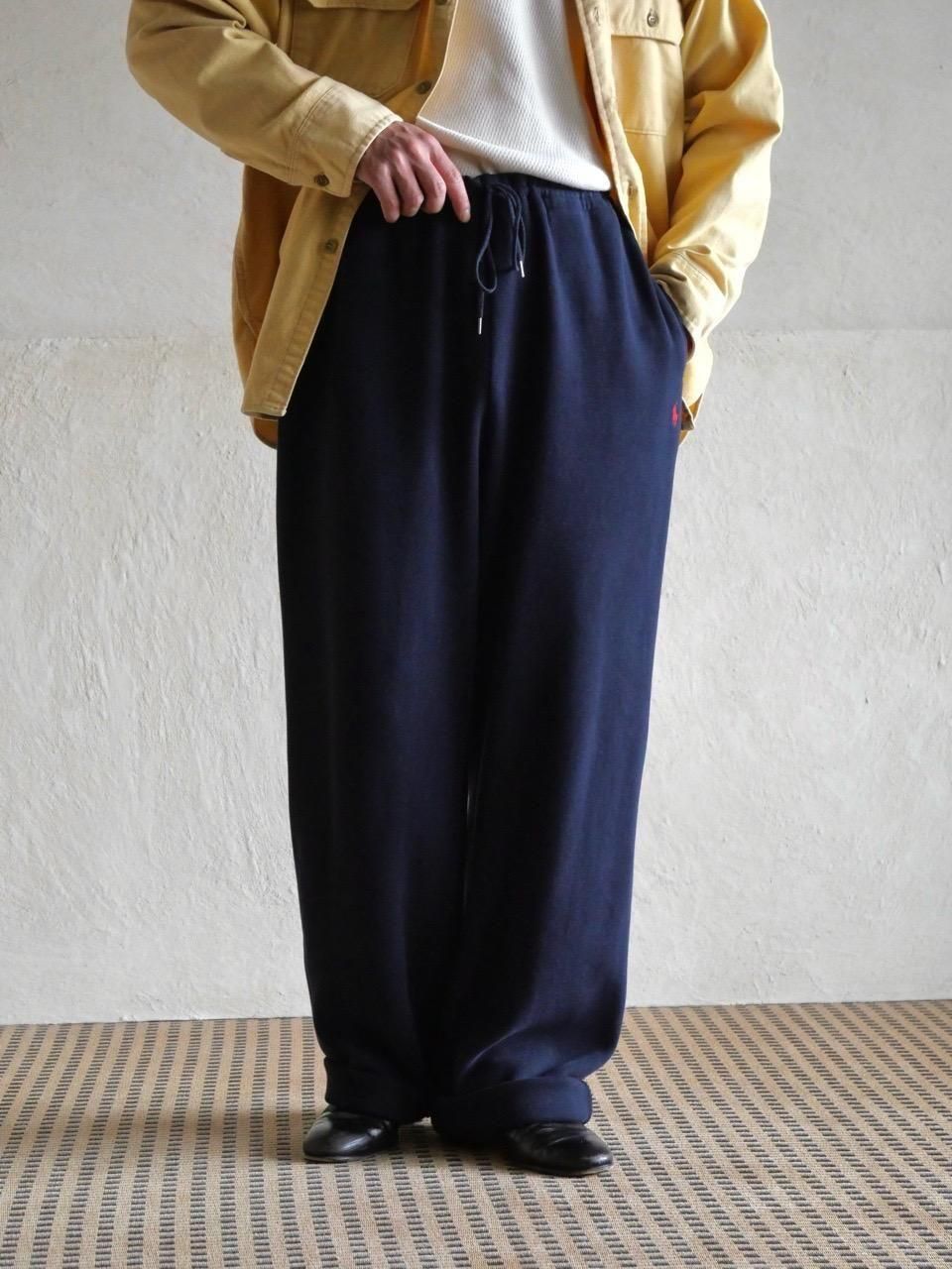 1990s Polo by Ralph Lauren Wide Leg Sweat Pants 