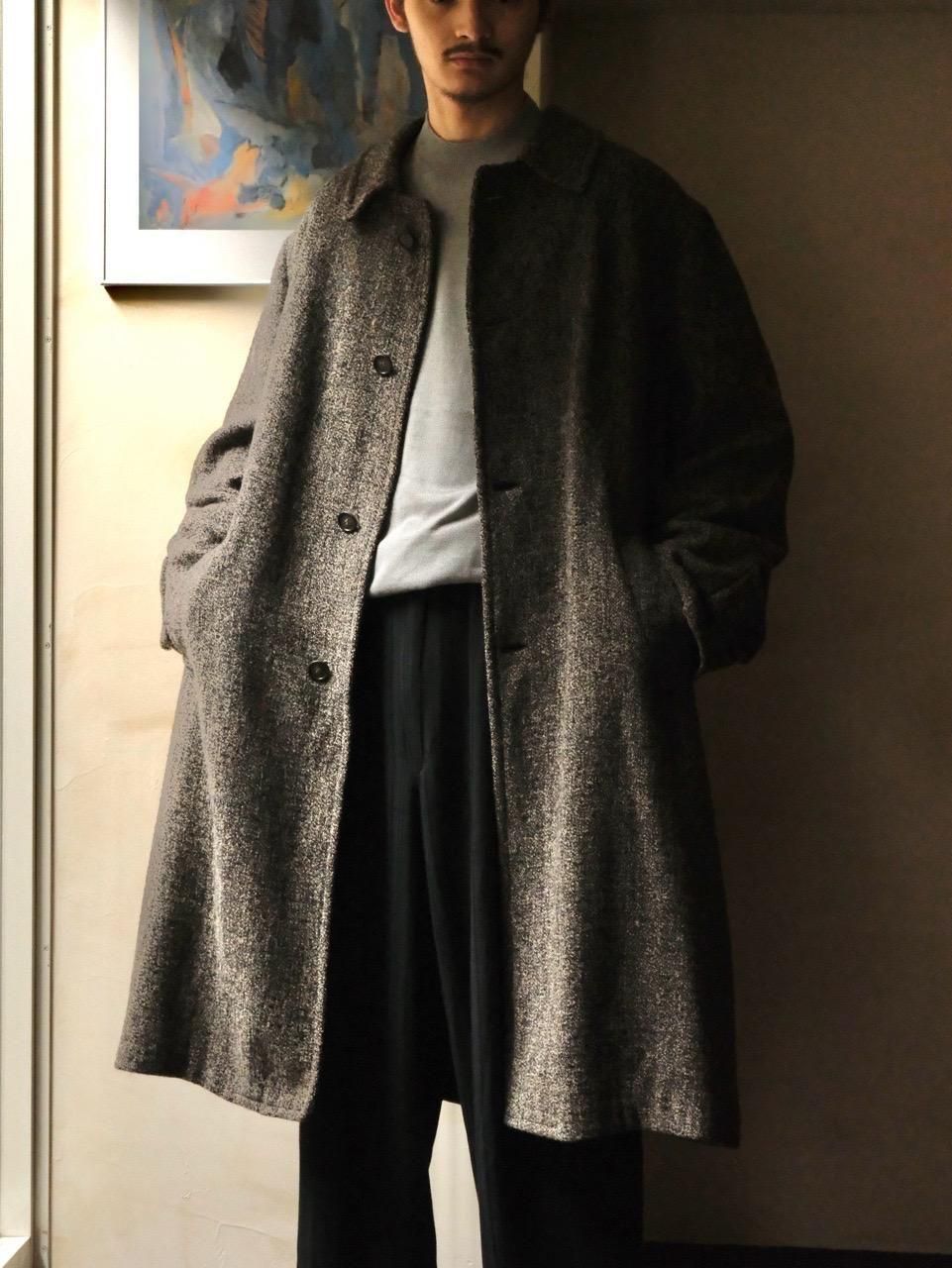 1980-90's Italian Vintage LUCIANO SOPRANI "WoolNylonViscose" Soft-Coat