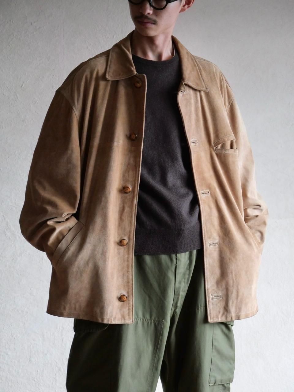 Italian Vintage Suede Half Coat