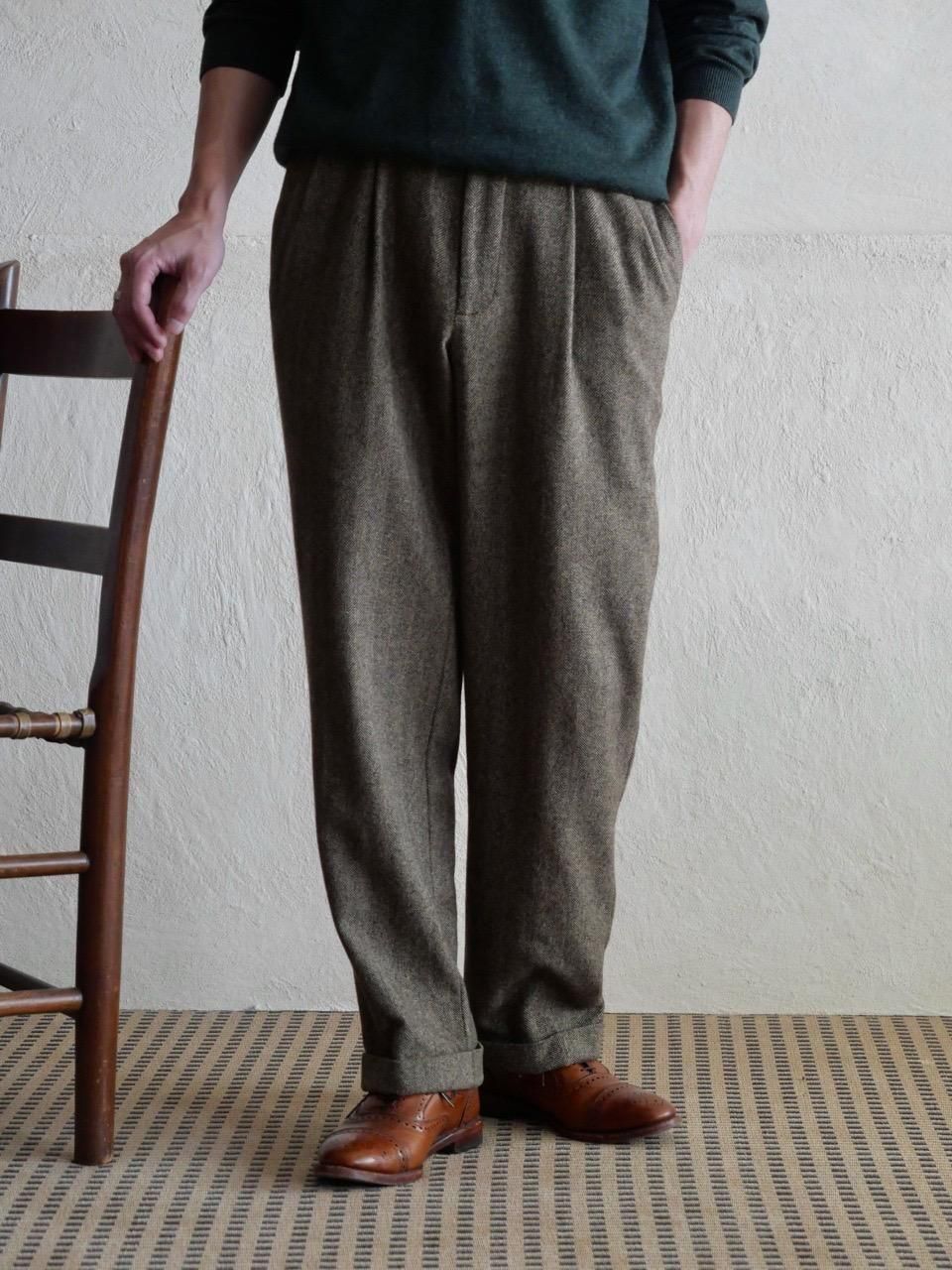 00's BANANA REPUBLIC Wool Herringbone Trousers