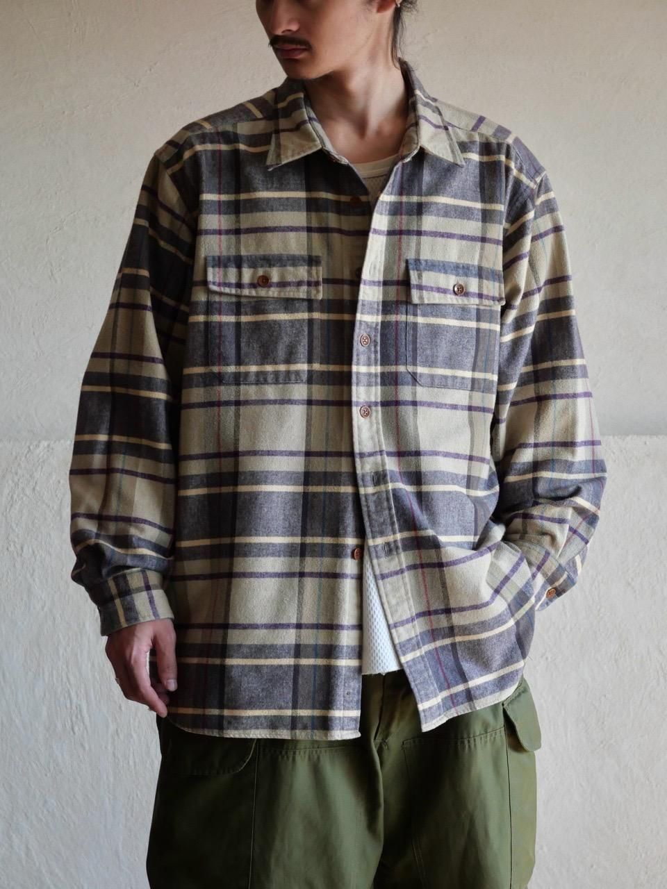 1980's L.L.Bean "CHAMOIS CLOTH SHIRT"
