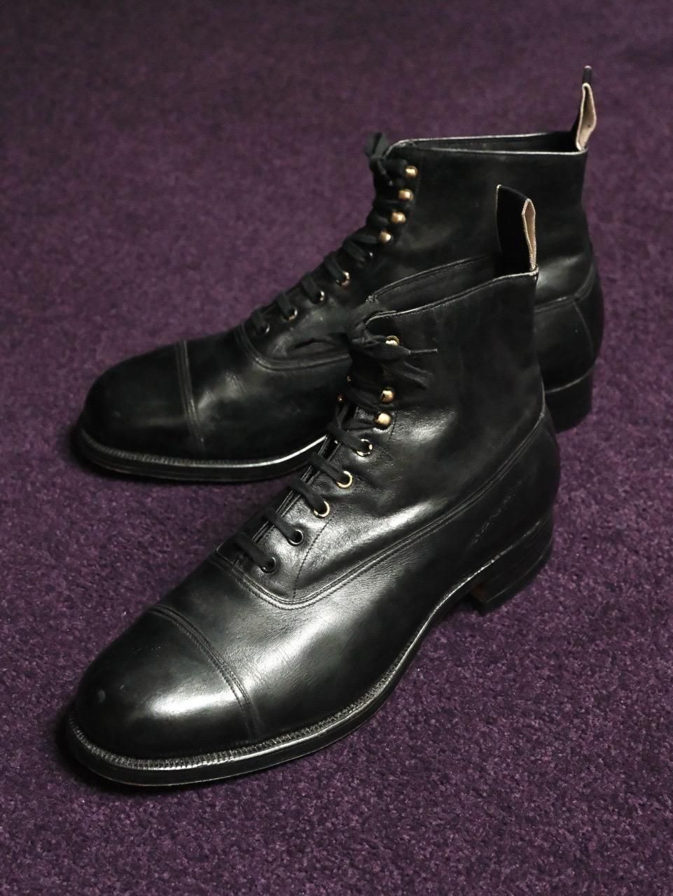 ~1960's German Vintage Leather Work-Dress Boots