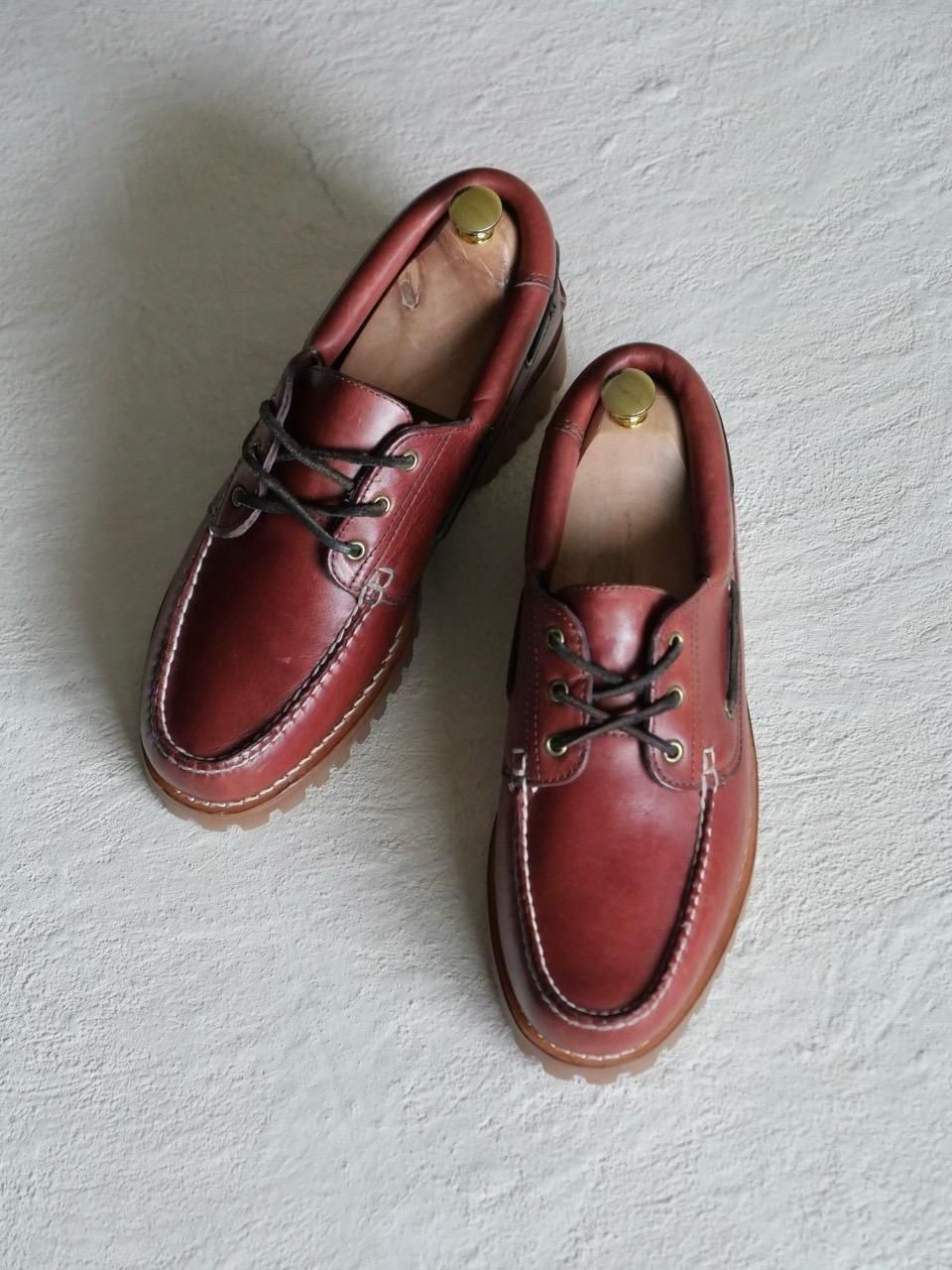 ~00s L.L.Bean Deck Shoes with Sturdy Vibram Sole