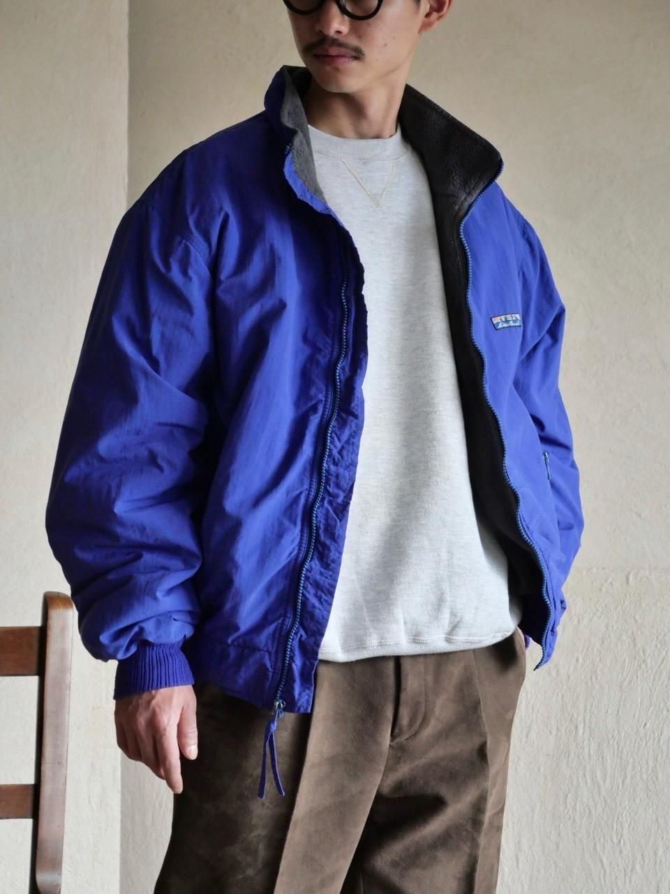 1990s EddieBauer Warm-up Jacket Blue