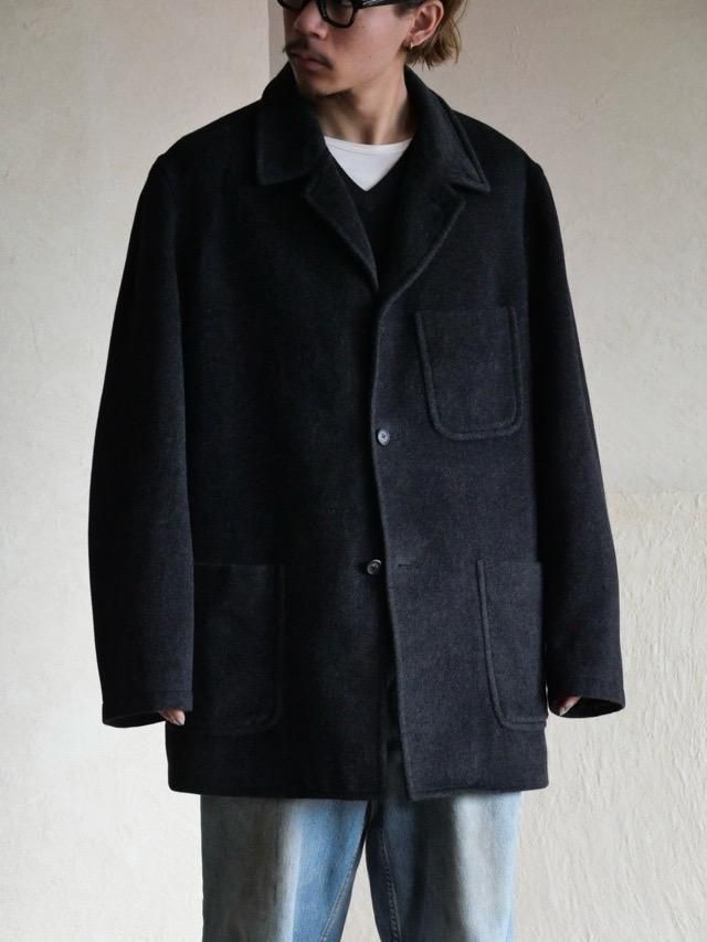 00's Angora60%Wool40% Melton Coverall Jacket