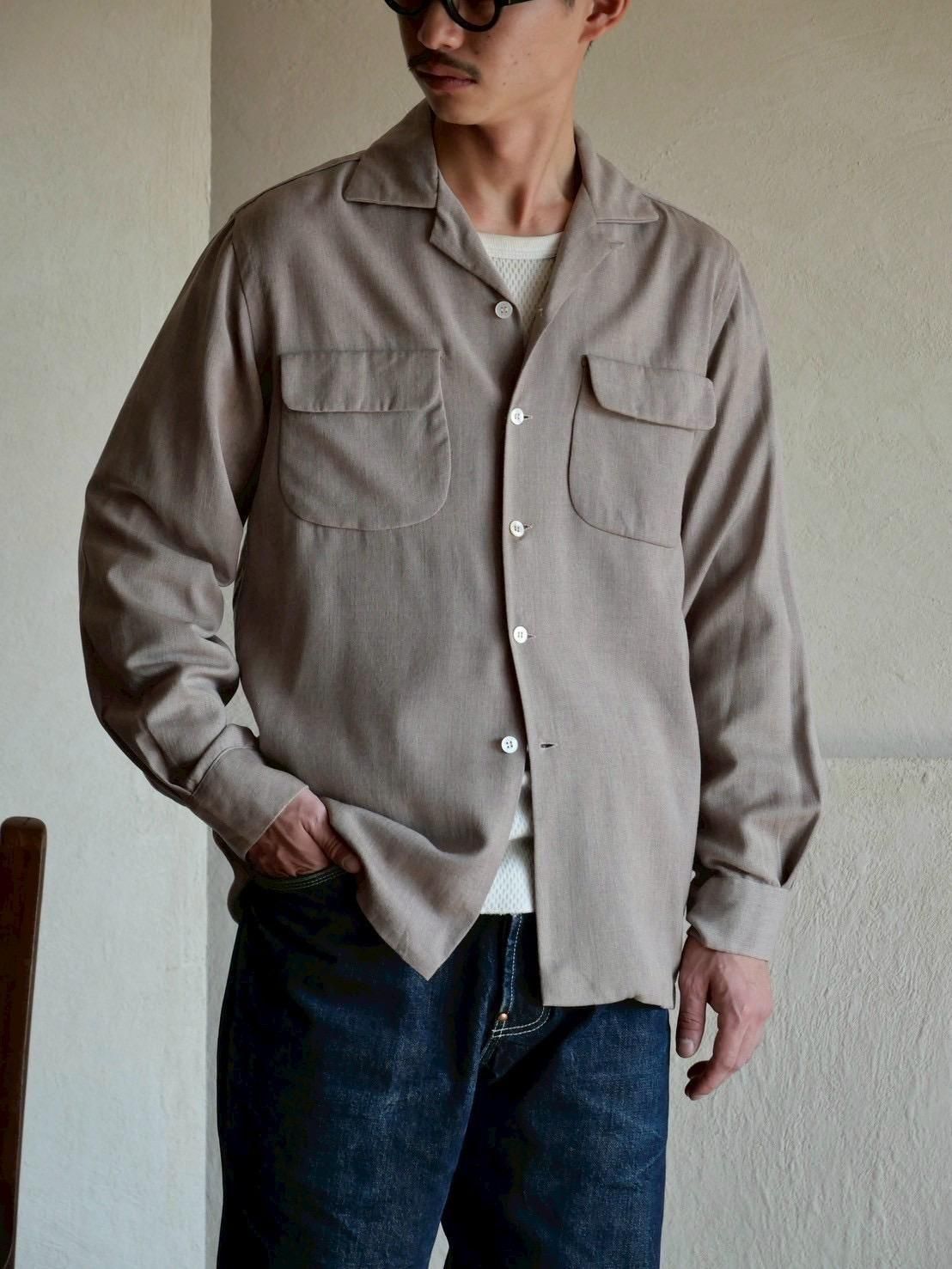 1940's Vintage McGREGOR Greige Flannel Shirt