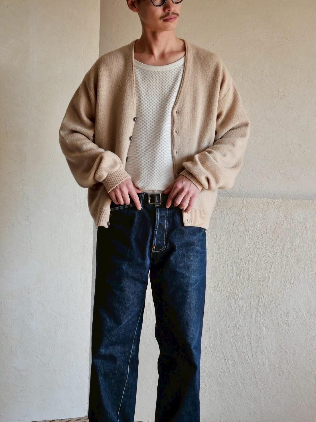 1960s Vintage ARENA Virgin Wool Cardigan