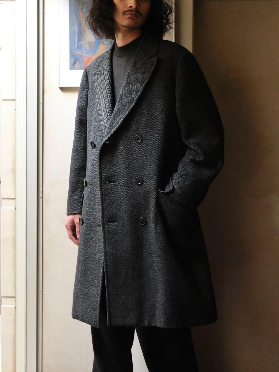 1960~70's Vintage "RODEX for DavideCenci"&#127468;&#127463;&#127470;&#127481; Black&Grey Herringbone