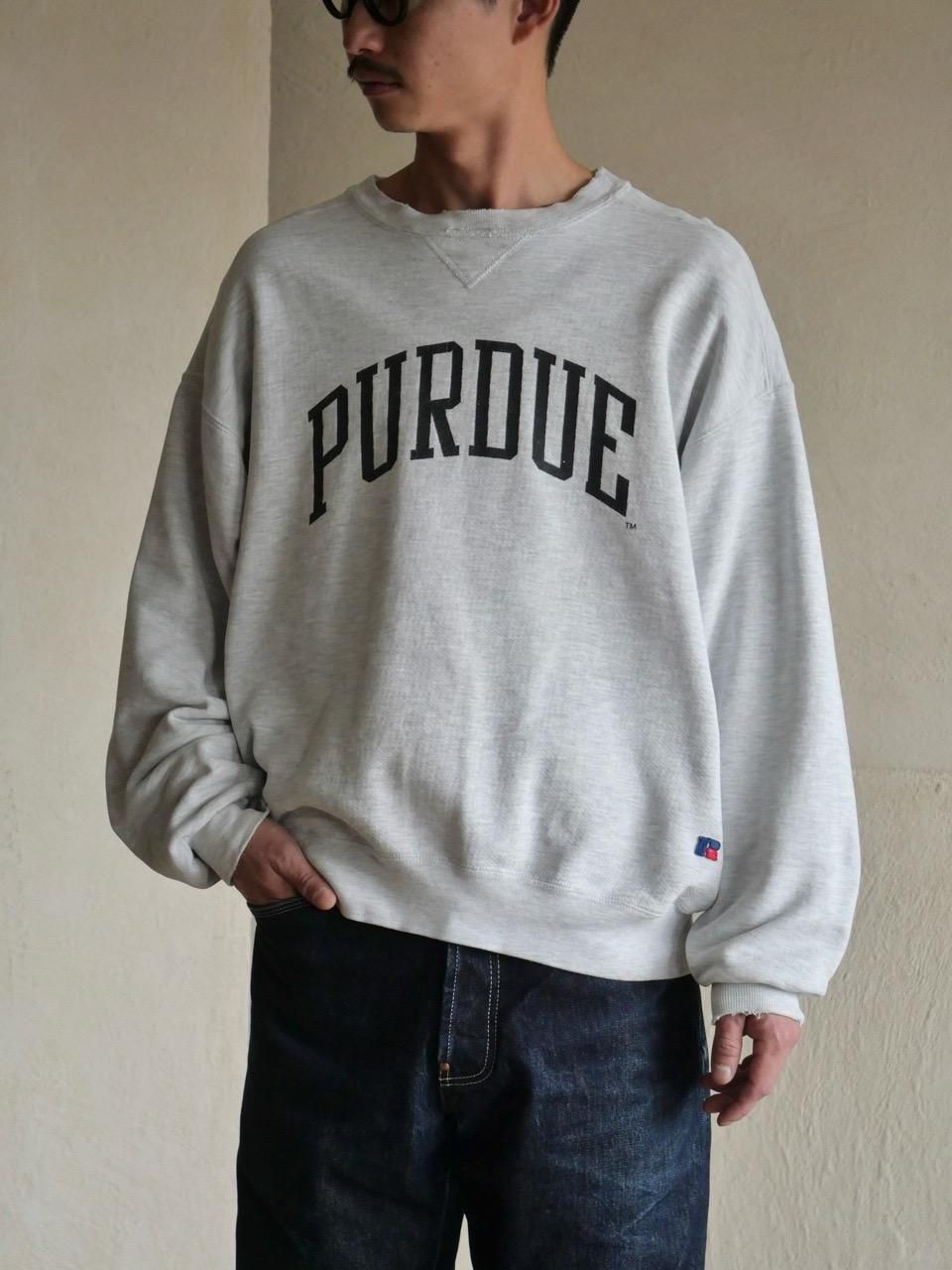 1990's Russell High-Cotton Sweat Shirt "Purdue"