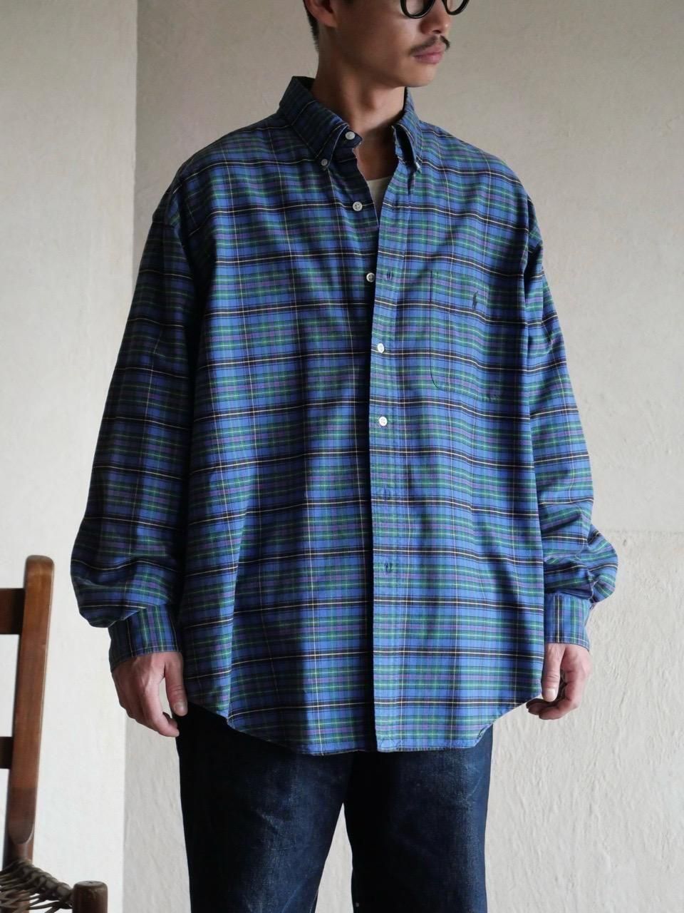 1990s RalphLauren Check Shirt, BIG SHIRT