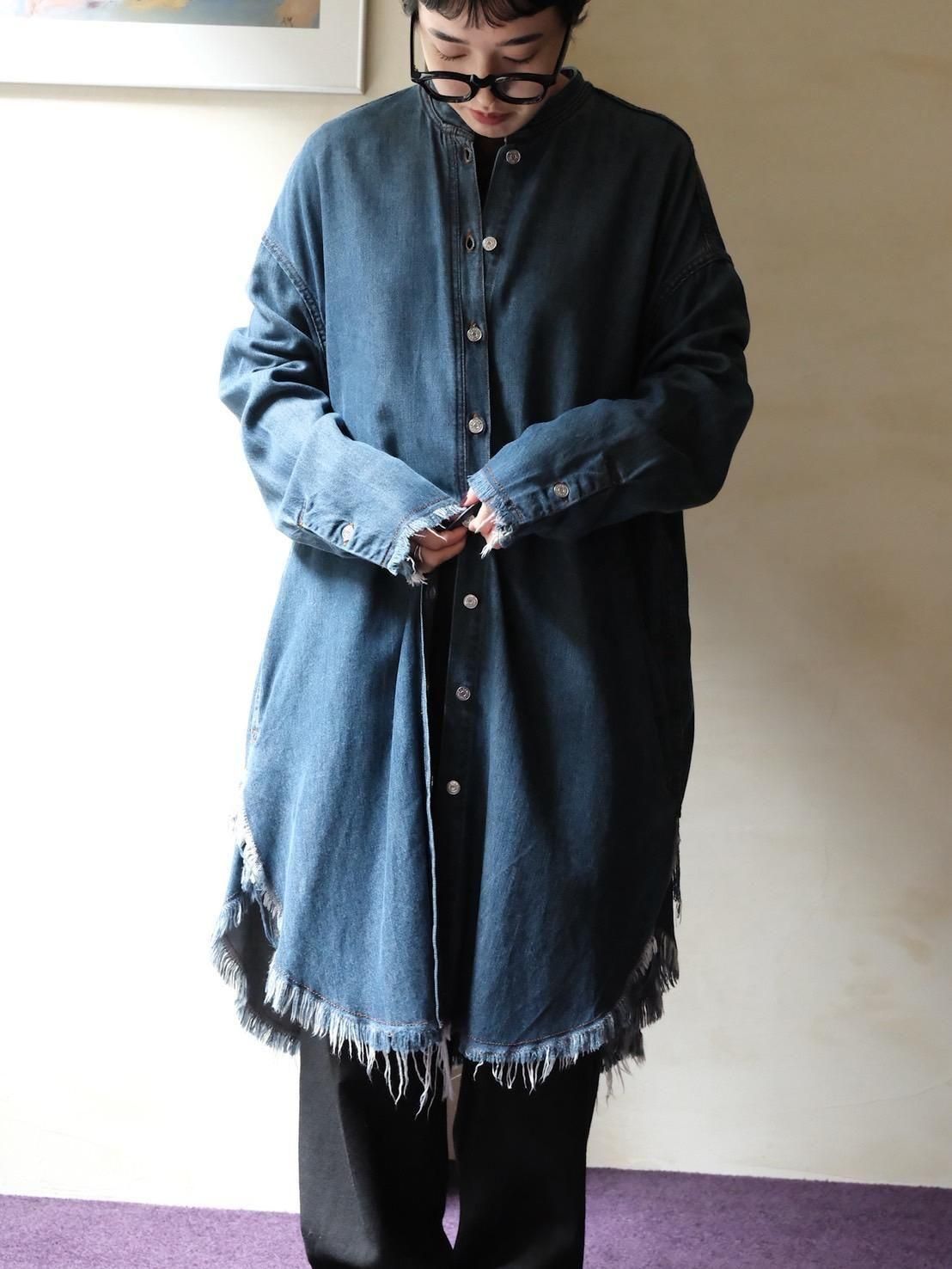 "Acne Studios" Denim Long Shirt