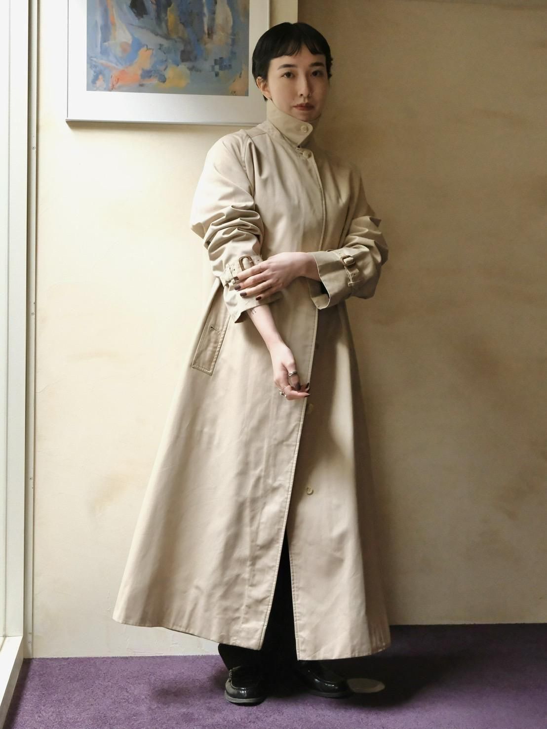 "Vintage Burberry's" Single-Raglan, RIDER COAT