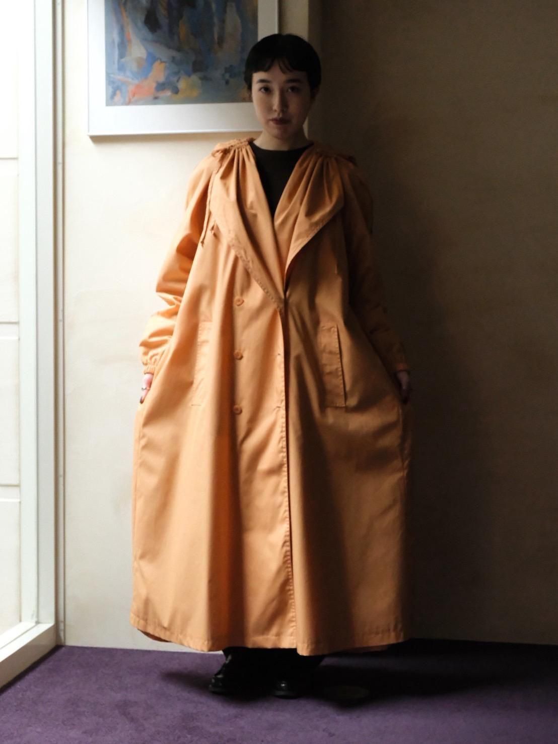 "YESSICA" Vintage European Gather Design Coat
