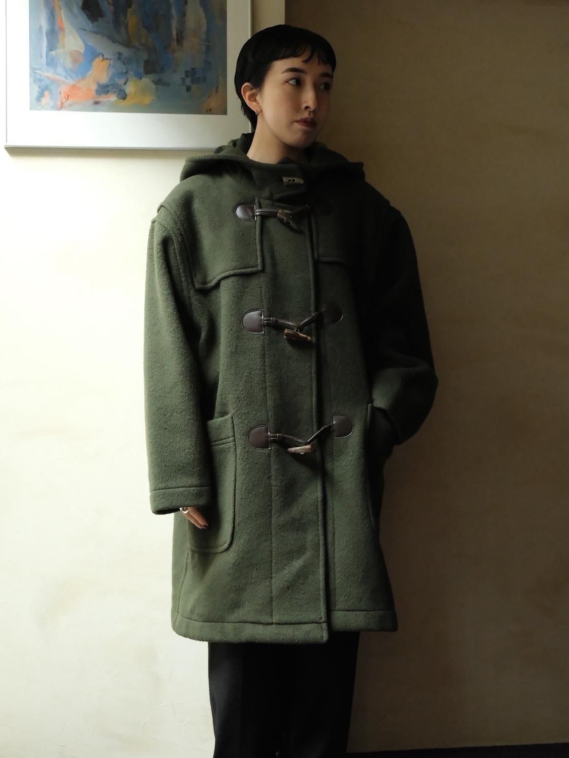 "Northern Italian Loden  British Duffle" Wool Coat