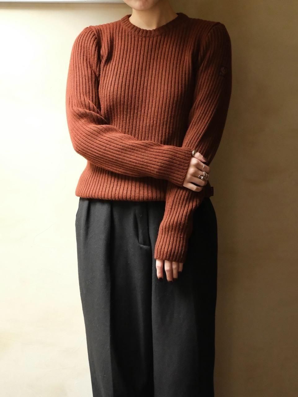 "Italian Design BELSTAFF" Wool Rib-knit Sweater