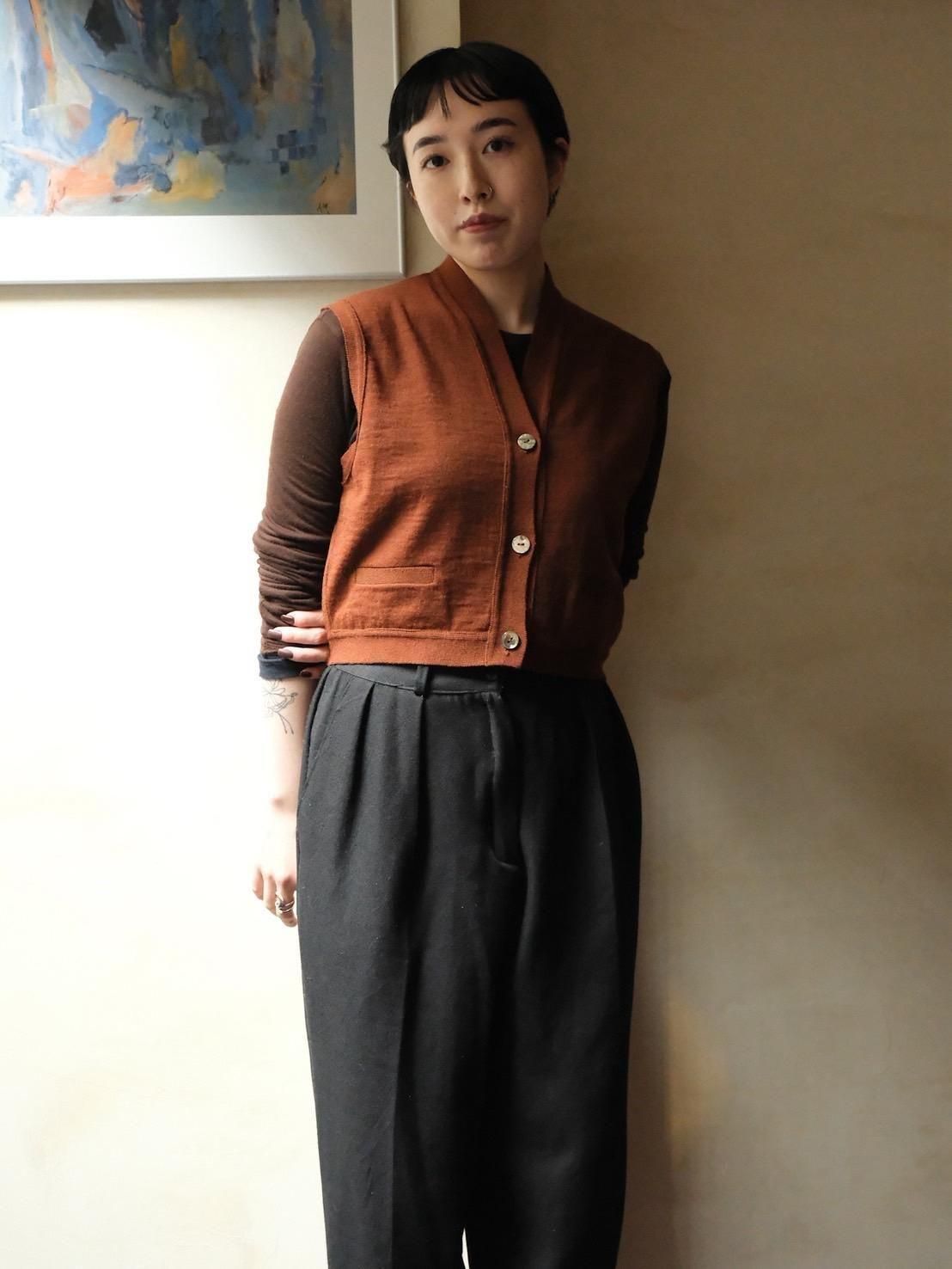 "ROMEO GIGLI" Short Knit Vest