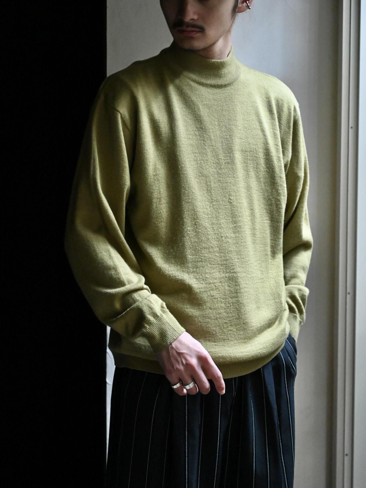 00's PROFILO Moc-neck Knit Sweater, Ugly