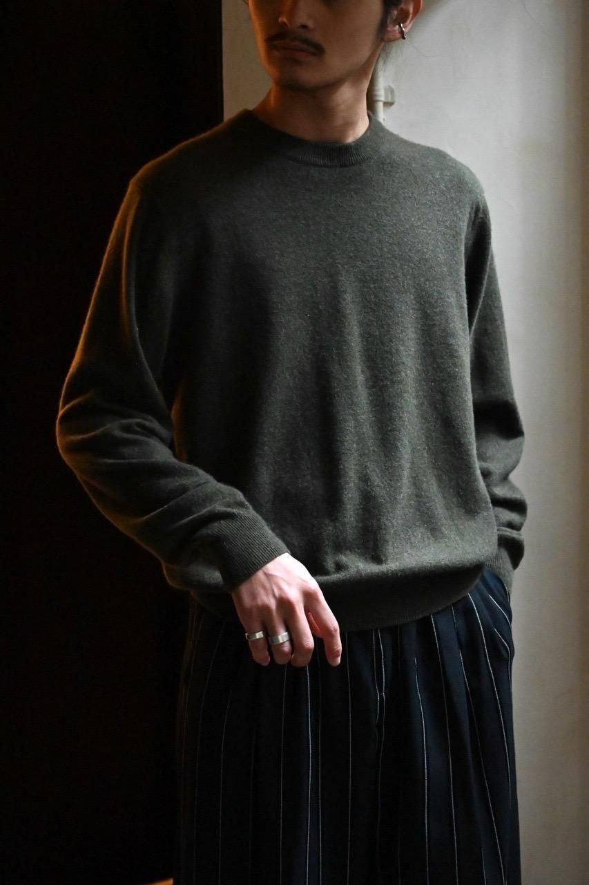&#129746;100%Cashmere High Gauge Knit Sweater