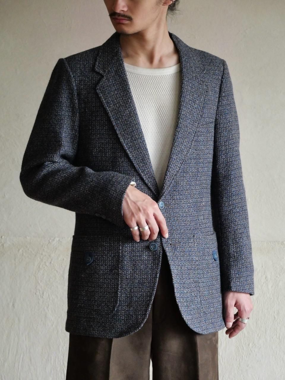 1980s Chateauneuf Tweed Tailored Jacket